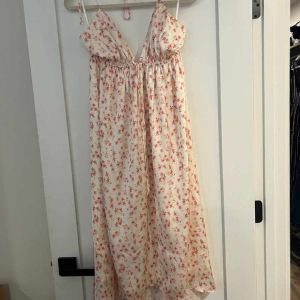 Tularosa high/low floral maxi dress